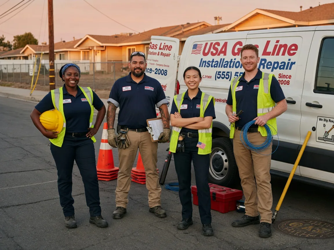 Gas Line Installation company in Rockfall, CT